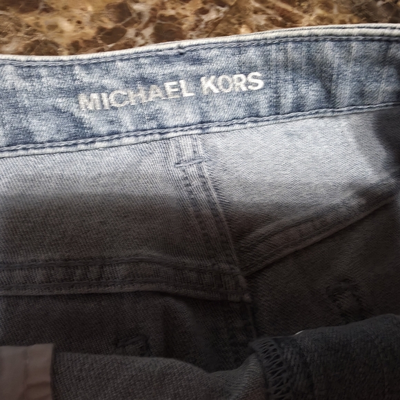 Michael Kors Women's Fray Flared Jeans Size 10 - Picture 10 of 15